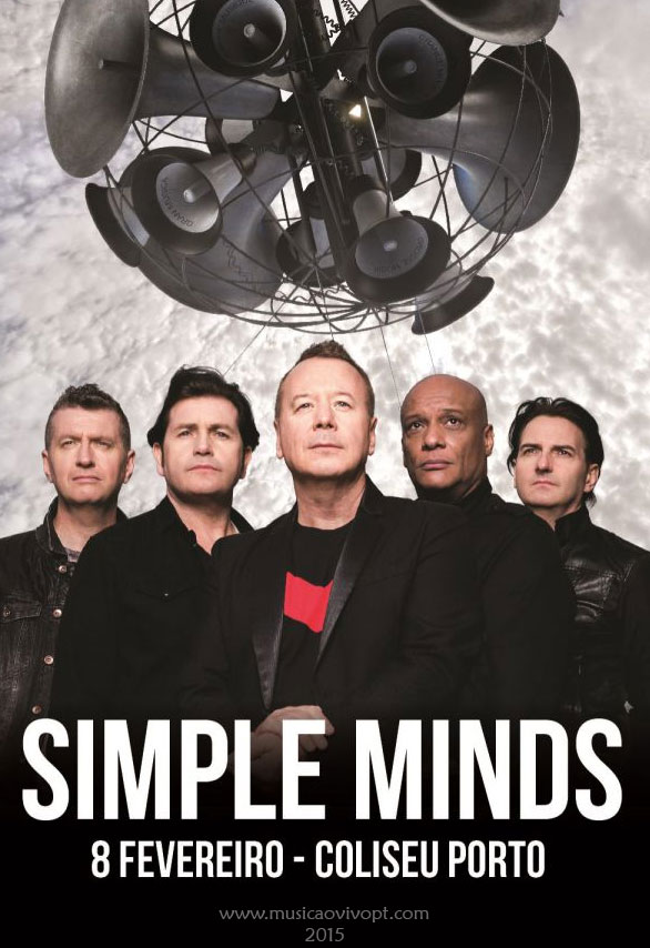 Simple Minds em Portugal 2015, Simple Minds Portugal 2015, Simple Minds Porto 2015